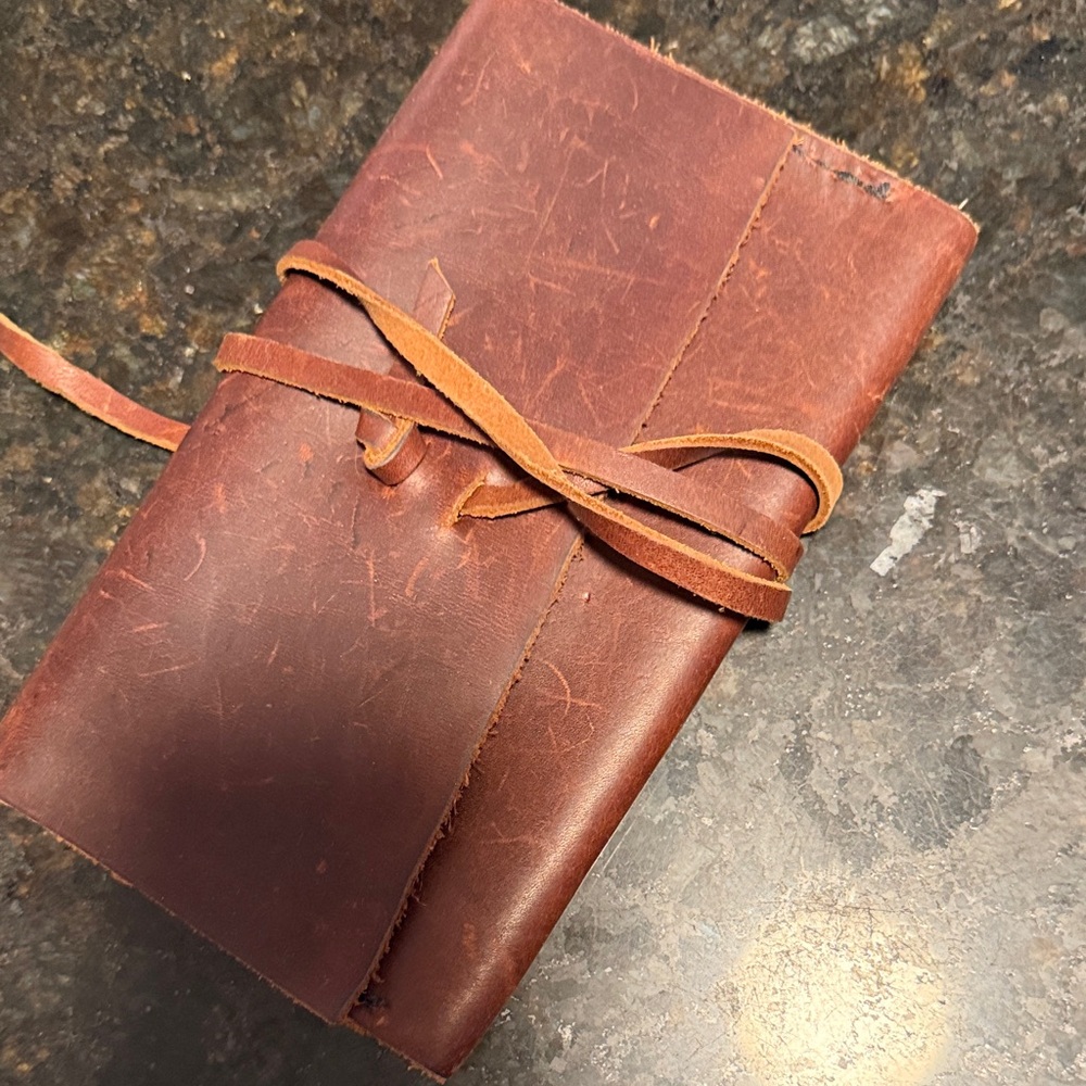 Vintage Brown Leather Wallet